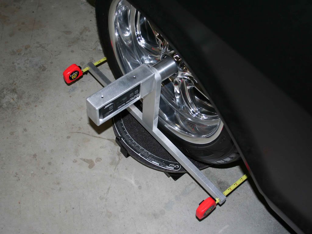 Got pics of your homemade front end alignment gauges?!? The H.A.M.B.